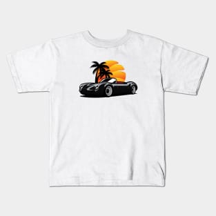 Black 550 Spyder Vintage Kids T-Shirt